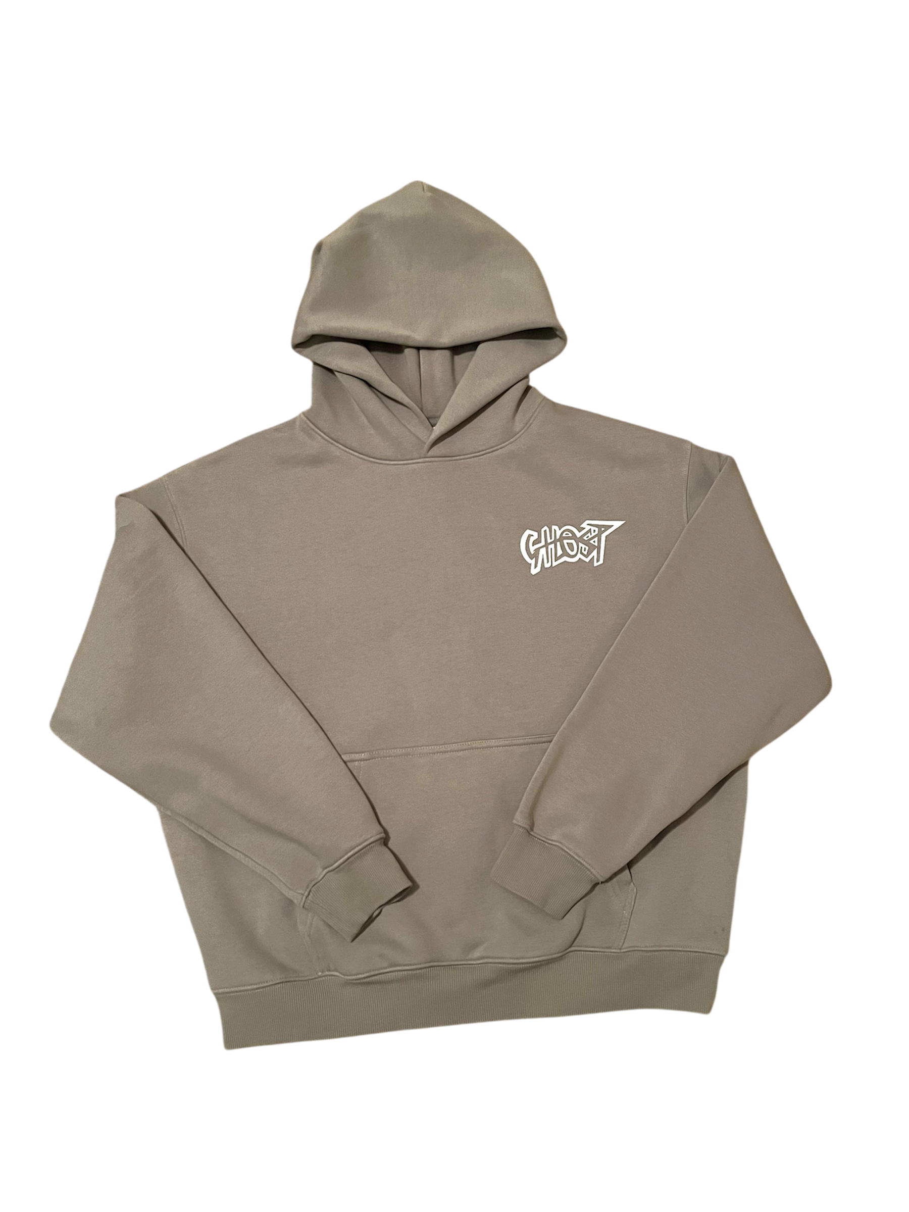 Ghost hoodie - gray