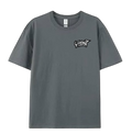 basic gray tee