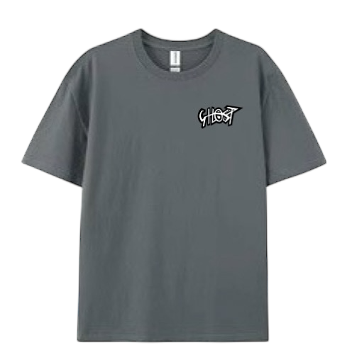 basic gray tee